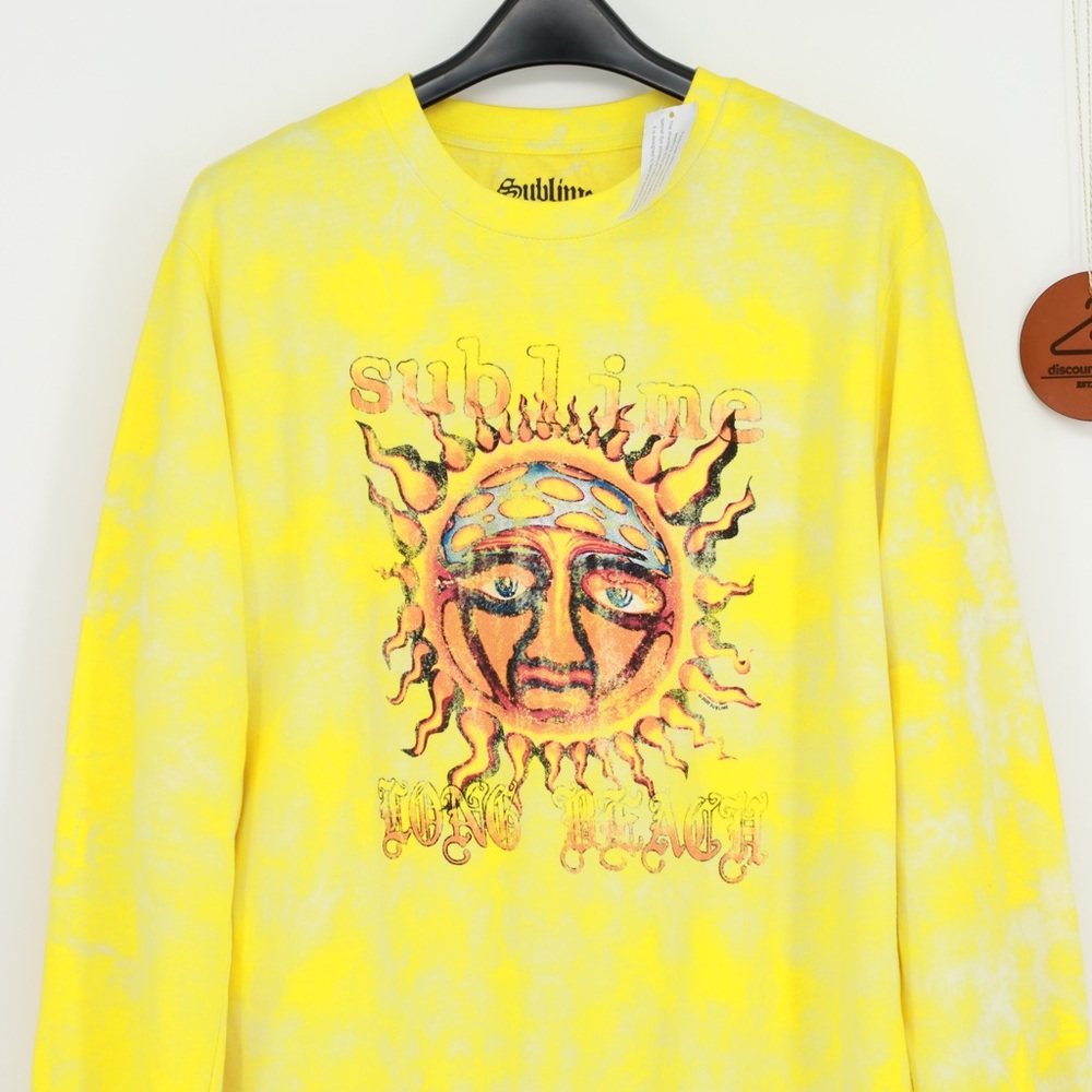 SUBLIME UNISEX TIE DYE CREWNECK‎ SWEATSHIRT - Picture 6 of 7